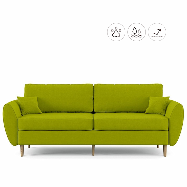 Диван Мастерфабрик Баако Kenya olive ткань велюр