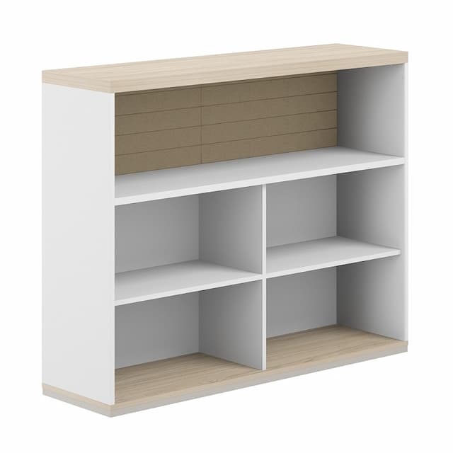 Стеллаж-комбо 1638 односторонний Norden Allegro AG.253.302.663.BG с топом и экраном тканевым высоким