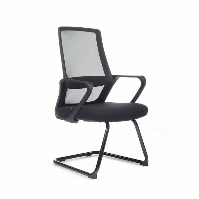 Кресло офисное Riva Chair Point (8325G) черный пластик/черный