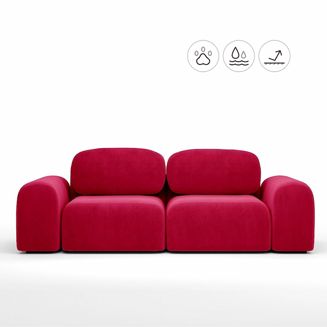 Диван Мастерфабрик Эмека Happy 437 ткань рогожка