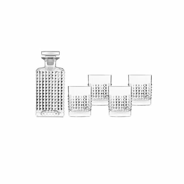 Набор графин и стаканы (4 шт) Luigi Bormioli Talismano 12469/01