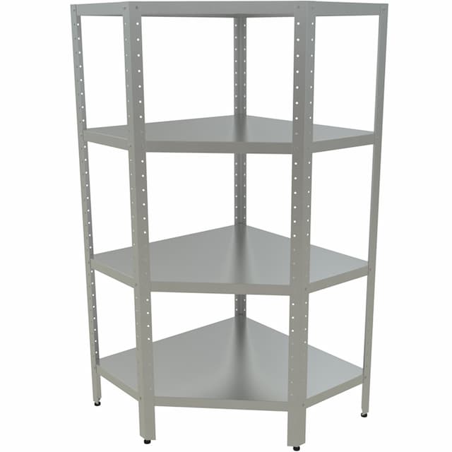 Стеллаж кухонный угловой КОБОР СКУ-5/4-90/100